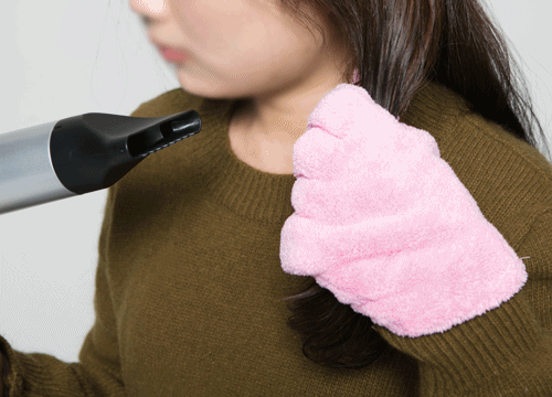 헤어 드라이기 장갑 사용법